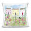 Coussin décoratif imprimé botanique Lush, par Cindy Jacobs
