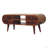 Chestnut Circular Media Unit