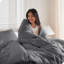 Microfiber No Pattern Duvet Cover Set-124281475-124281467