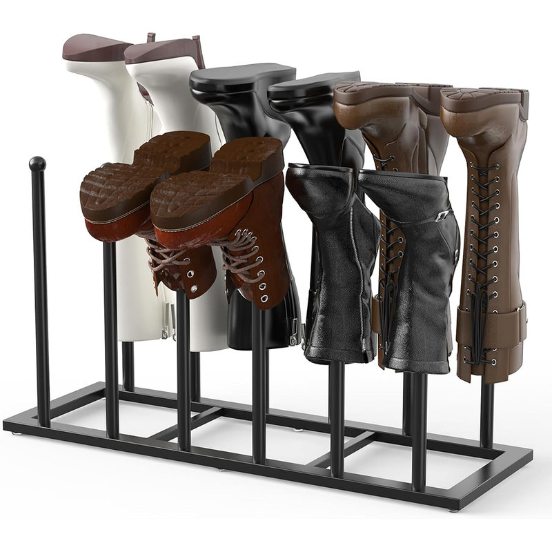 Safety Boot Storage Rack Latitude Run® Boot Rack, Organizer Tall Boots, Stainless Steel Boot ...