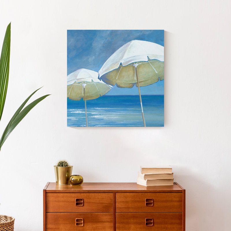 " Painted Beach Umbrellas "
