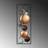 Nykeemah Hand-Painted Decorative Metal Wall Accessory, 12.6 x 35.4 x 1.6 inches | 100% Metal Construction, Lightweight at 4.4 lbs | Unique Color Variations for Elegant Home Décor, Perfect for Living Room & Office Spaces