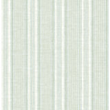 Ayanna Light Green Striped Wallpaper