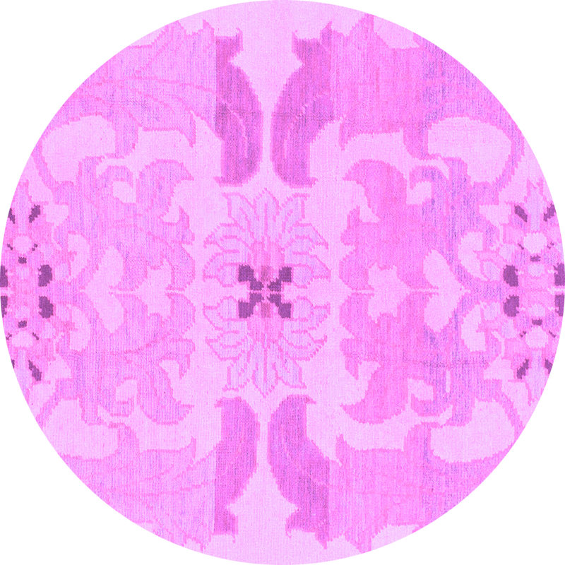 Tapis mauve Kym, Rond 3 pi
