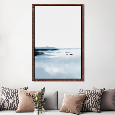 Calm Lake by Dan Hobday - Painting on Canvas