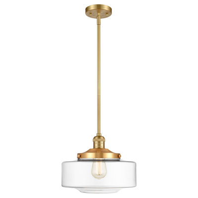 Mini-luminaire suspendu 1 lumière Franklin Restoration - Bullet - ampoule non incluse 