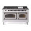 ILVE Nostalgie II Noblesse 60 in Dual Fuel Range, 9 Burner, Griddle-845906353-845906367