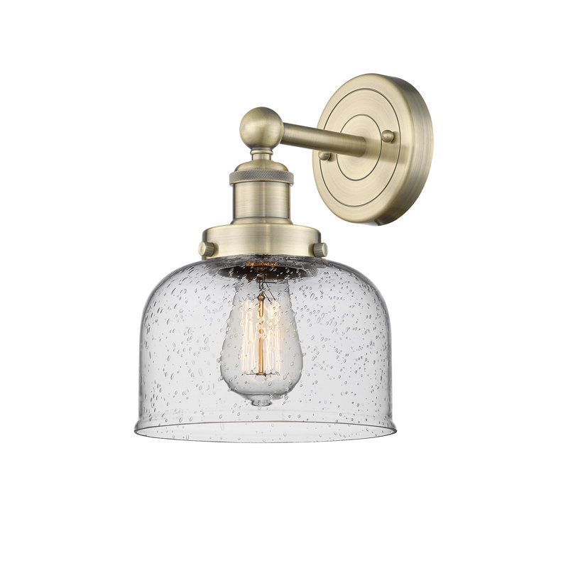 Cetronia Armed Sconce, Seedy, Antique Brass