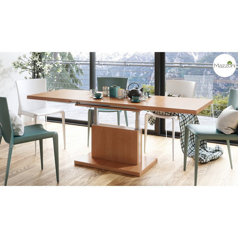 Aston Pedestal Coffee Table, Alder