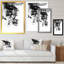 «Black Elegant Fashion Portrait» - art mural sur toile Glam-546885747-546885744