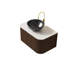 Meuble-lavabo de salle de bain mural avec tiroir, pré-assemblé-834537881-834537882