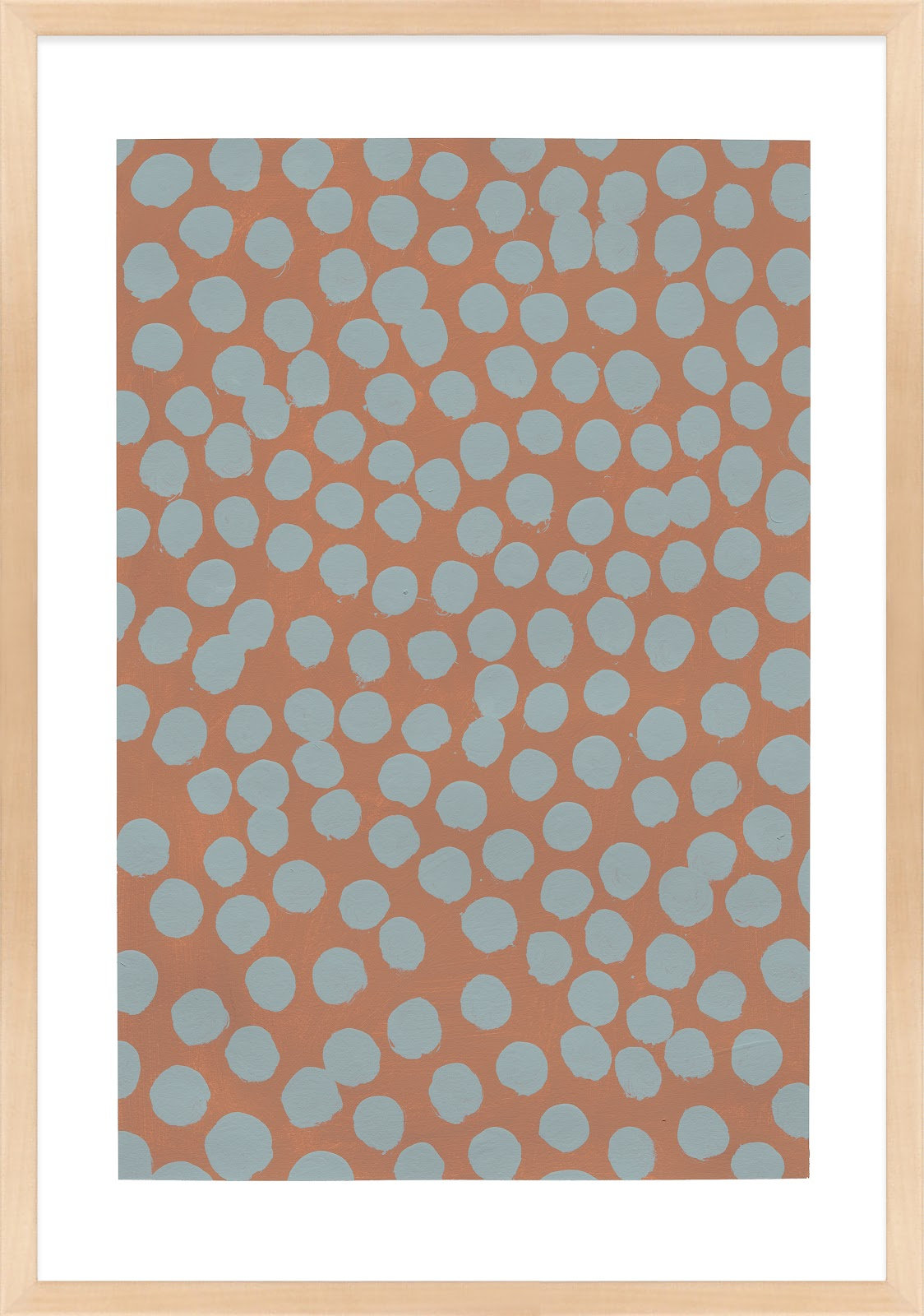 Terra Cotta by Michela Sorrentino, Brown, 38" H x 26.5" W x 1.25" D