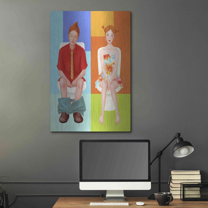 «Boy Meets Girl» par Sai Tamiya, H 36 po x l 24 po