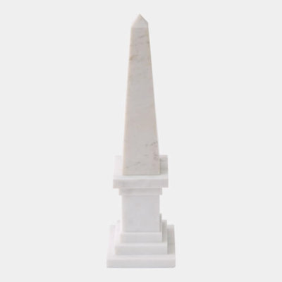 Stone Obelisk Decorative Object