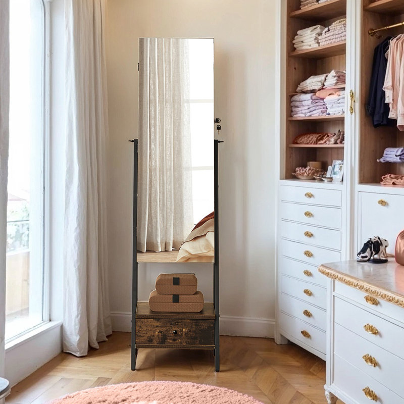Freestanding Jewelry Armoire