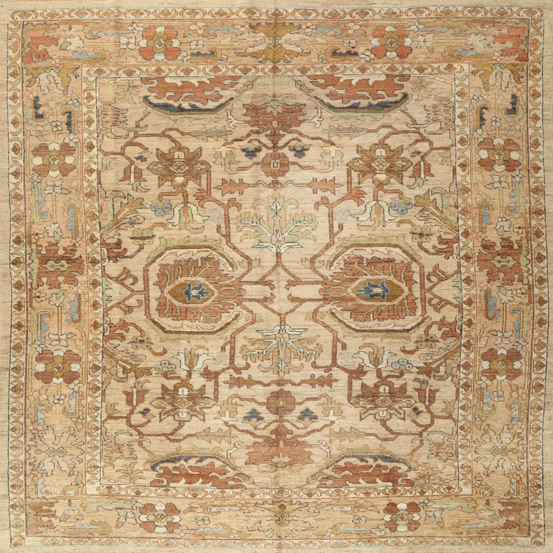 Oriental Indoor Rug, Square 7'