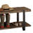 Modesto 48-Inch Solid Wood Entryway Bench with Storage Shelf