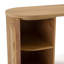 Clova - Bureau moderne en frêne naturel-1988788040