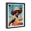 Elegant Palm Springs WomanShadowbox by Oliver Gal-1404025707-1404025621