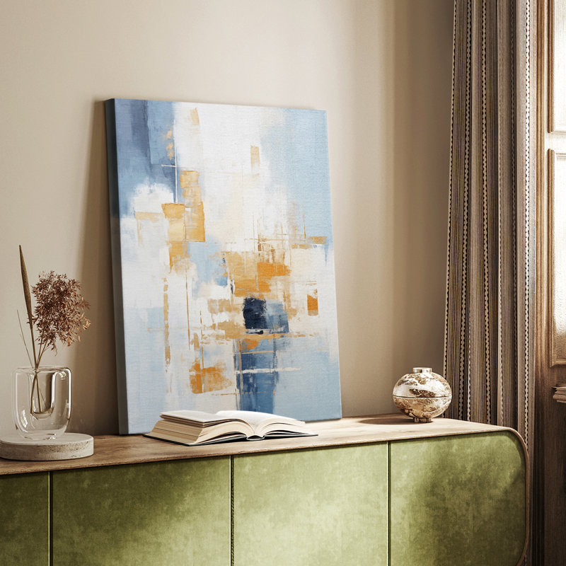ABSTRACT Series Dxli-Gallery Cavas sur mesure, H 27 po x l 18 po