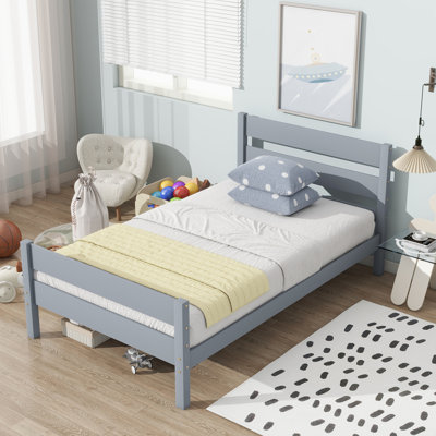 Rubber Wood Bed