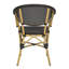 Chaise de patio empilable Yolanda