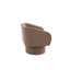 Fauteuil d'appoint pivotant en café - Ajoutez du caractère à votre tissu de bureau avec un choix de salon polyvalent-1614763312