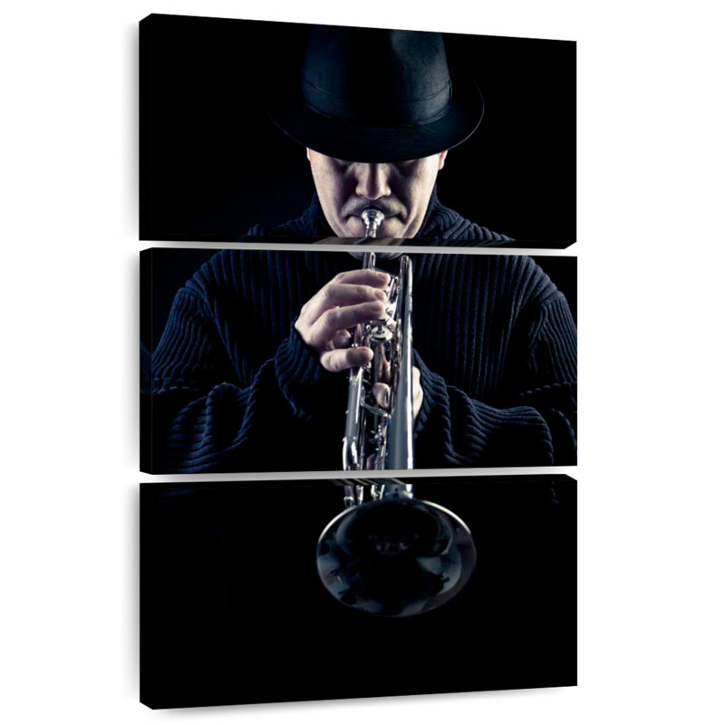 Abarca Jazz Trumpeter, H 32 po x l 20 po