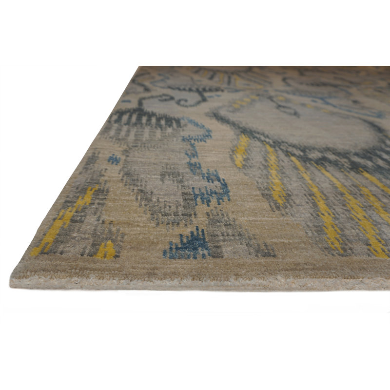 Jazz Hand Knotted Wool Area Rug