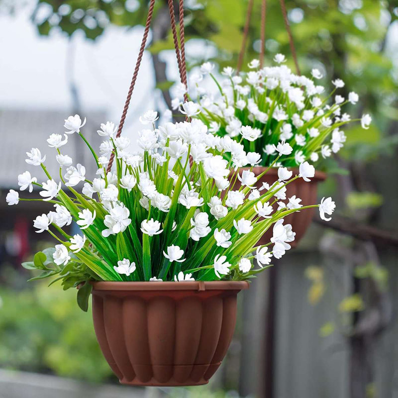 Arrangement floral jonquille, Blanc