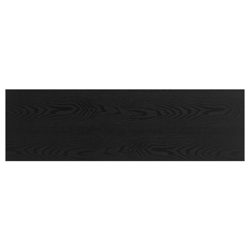 Unfinished TV Stand for TVs up to 65", Black Grain