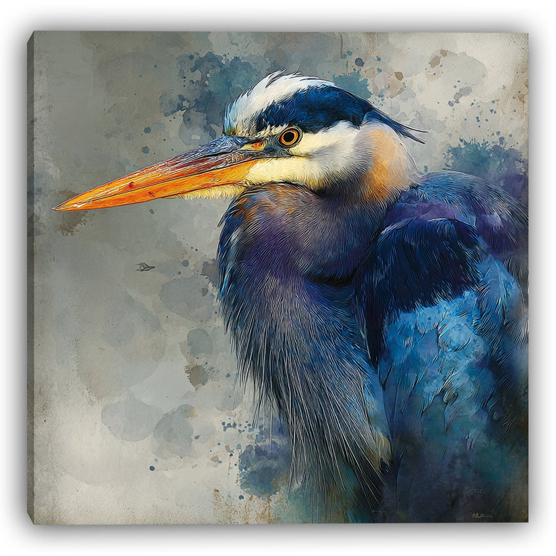 Lakeside Watch Heron, 30" H x 30" W