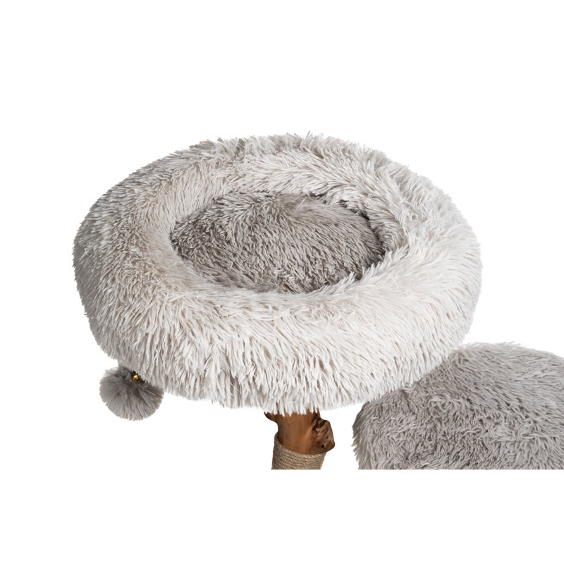 Arbre à chat 43 po Seeber, Gris