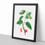Cherry Tree by Pierre-Joseph Redoute - Picture Frame Painting Print-55536177-55536180