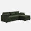 Canapé manuel en L à 3 places avec coussin de siège double amovible Manuel Corduroy-250414997-250414994