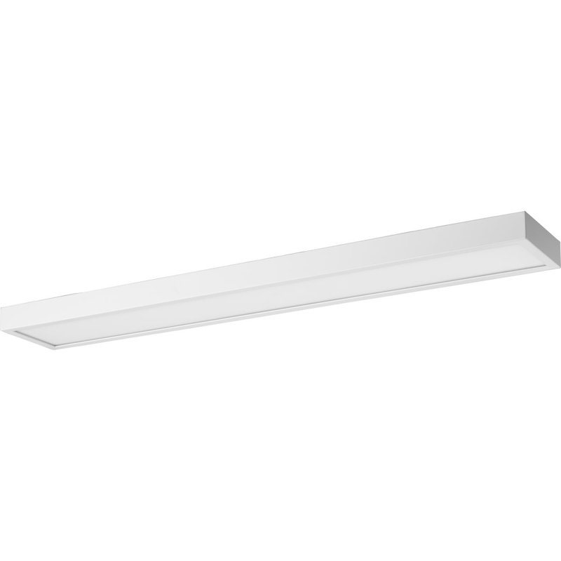 Éclairage pour meuble-lavabo à intensité variable à 1 lumière Arenijus, Blanc satiné