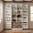 72"H Kitchen Pantry With Rotating Shelf