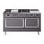 ILVE Nostalgie II Noblesse 60 in Dual Fuel Range 7 Burner, Griddle, Frenchtop-1763835651-1763835679