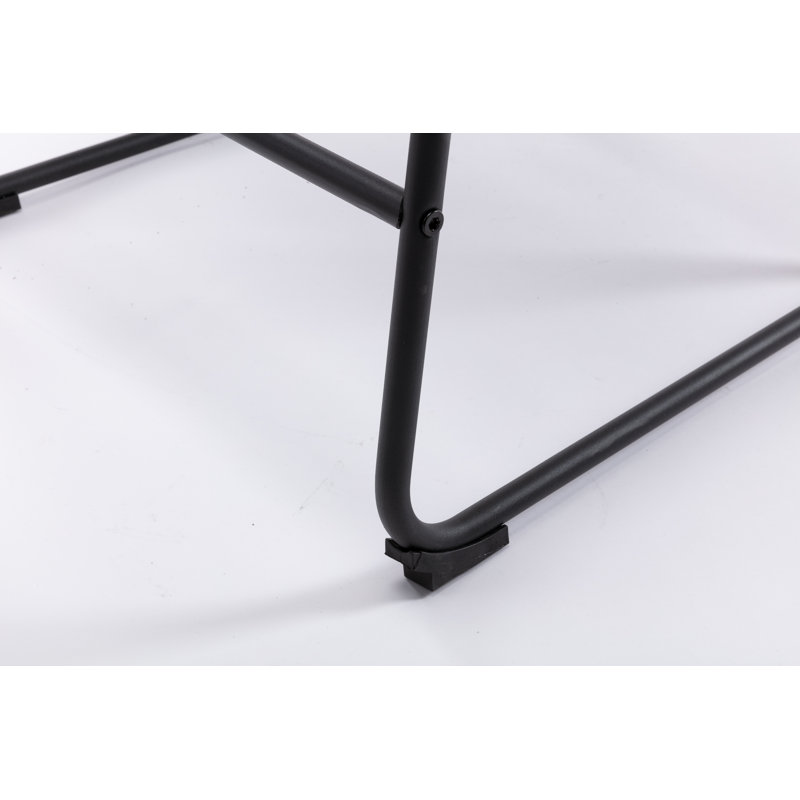 Mariia Upholstered Counter Stool with Metal Frame, Bronze