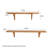 Solid Wood Floating Wall Shelf-1919039173