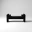 Extra Long Upholstered Storage Bench with Velvet Cushioning