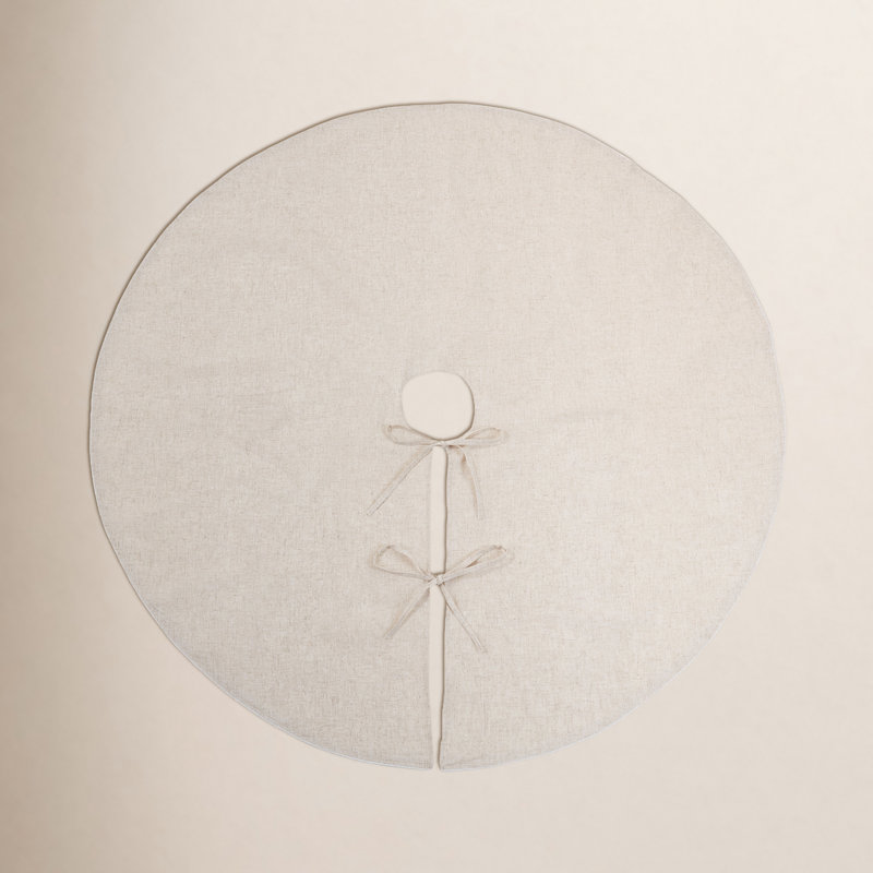 Jupe d'arbre Nylah, L 56 po, Argent