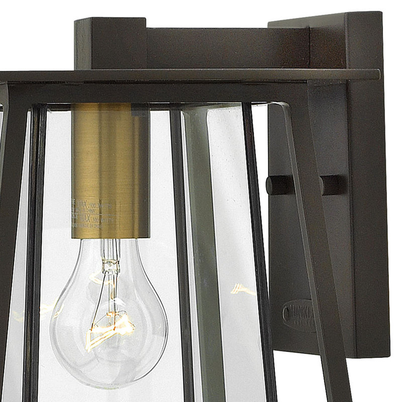 Nona Aluminium Wall Light, 12.3" H x 8.3" W x 9.3" D