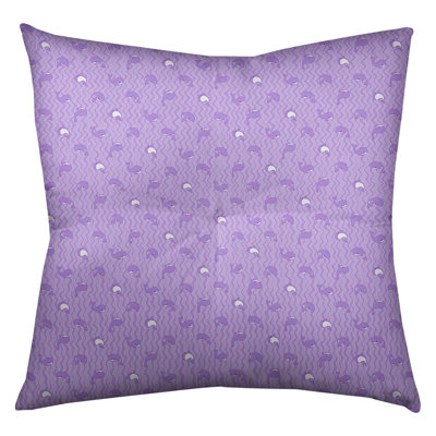 Coussin Katelyn Elizabeth Whales