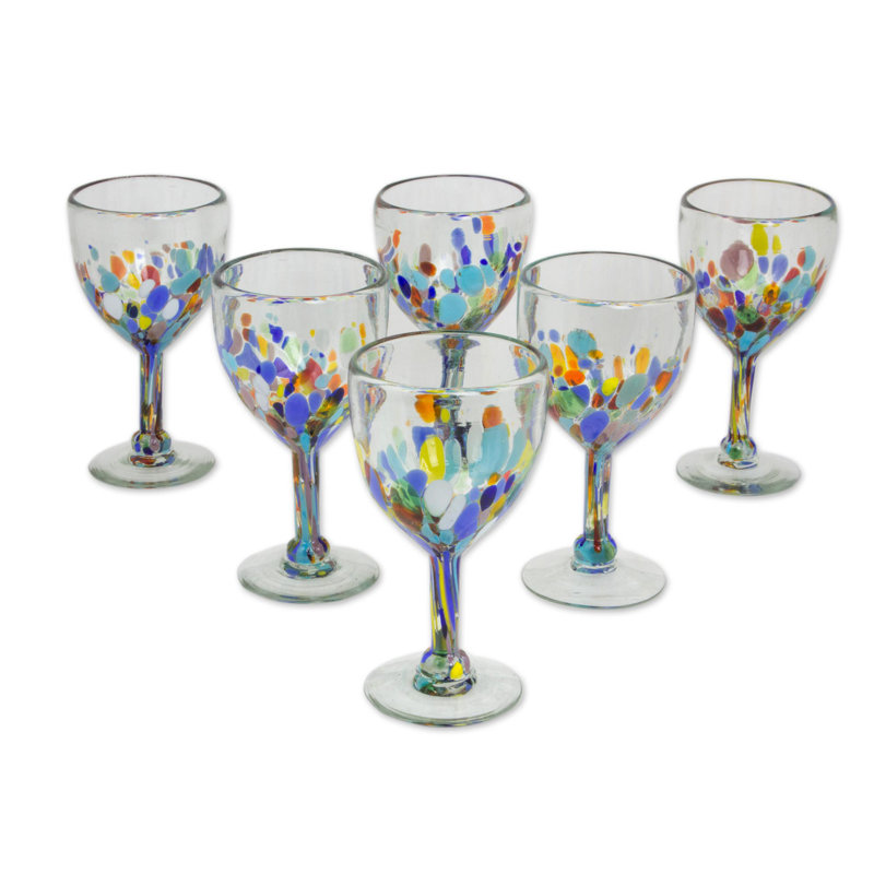 Stoneburner 8oz. Stemless Wine Glass Set