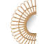 Ajayla Rattan Flat Mirror Set