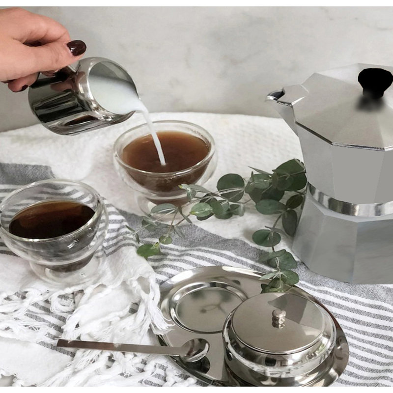 Ensemble sucrier et pot à crème Nicky