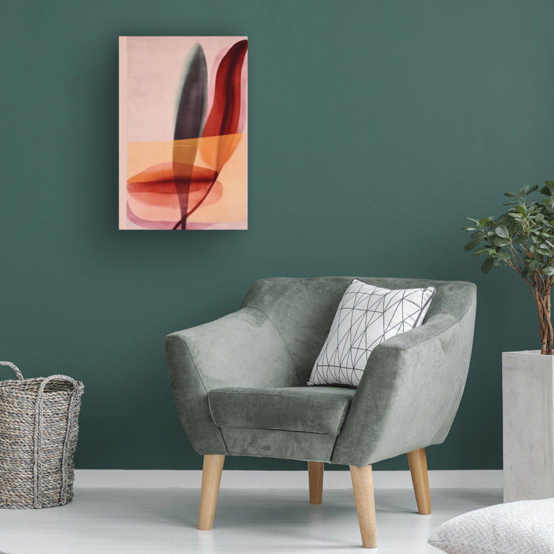 Art sur toile "Bolologic Impressions No 6", H 19 po x l 12 po