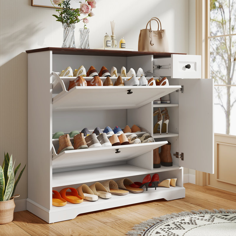 Armoire de rangement pour chaussures 24 paires