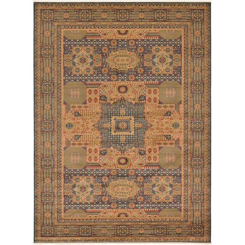 Palazzo Oriental Indoor Rug, Rectangle 9' x 12'